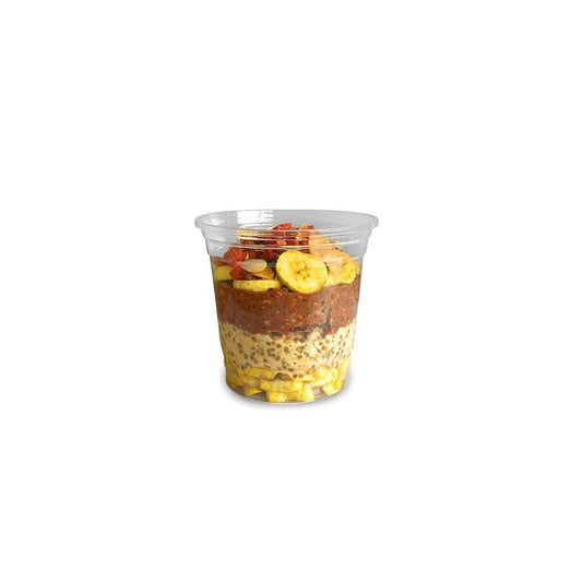 Goji-Banana at Cacao Bliss Overnight Oats