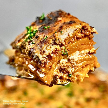 Walang gluten na Squash Lasagna Tray