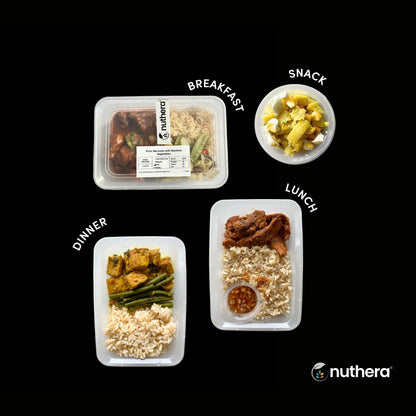 High Protein Moderate Carbs - 4 Meals per day - Nuthera®