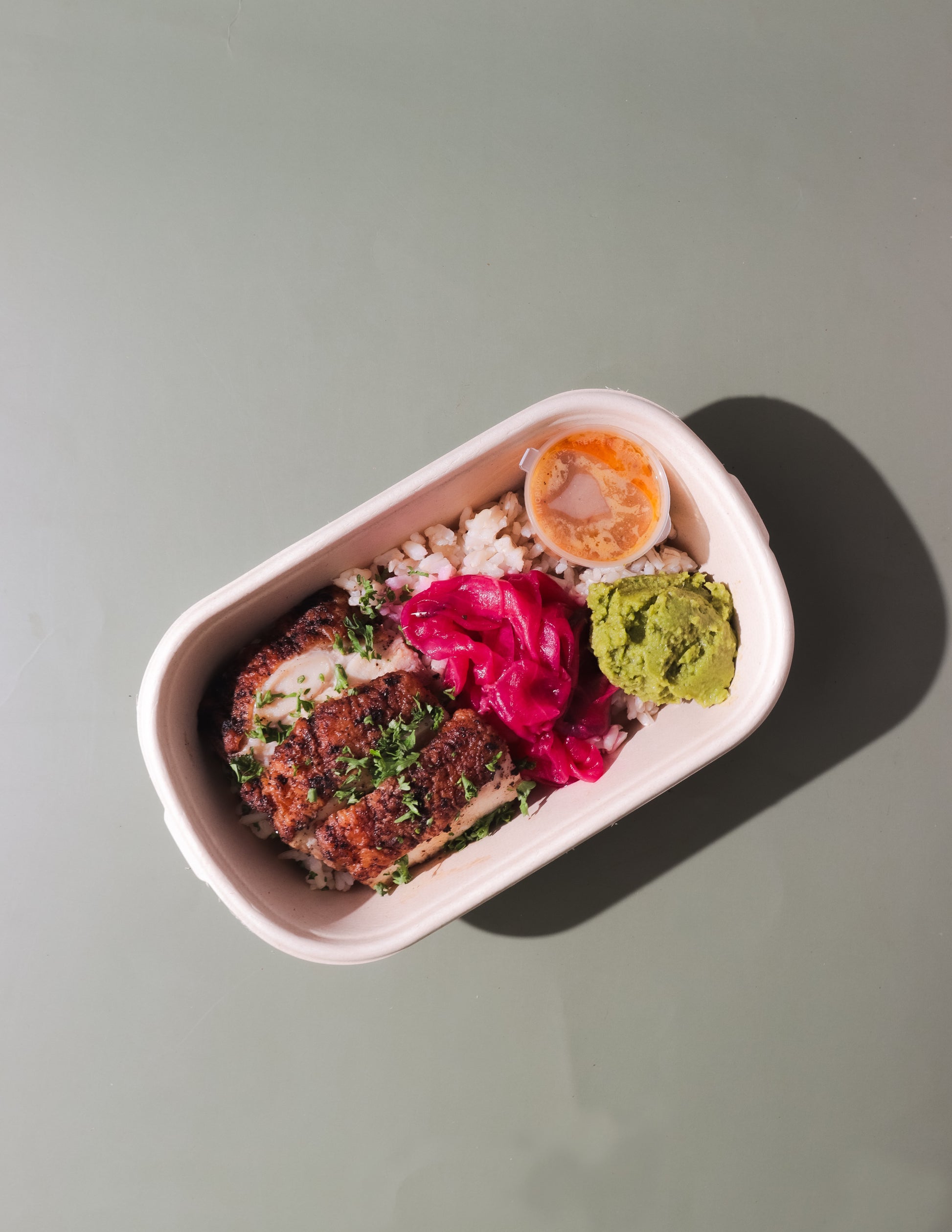 The OG Hustle Roast Chicken with Gravy & Herb Hummus - Nuthera®
